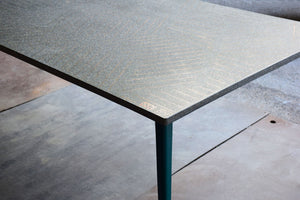 Concrete dining table for 8, 220 x 100 cm | No. 0001